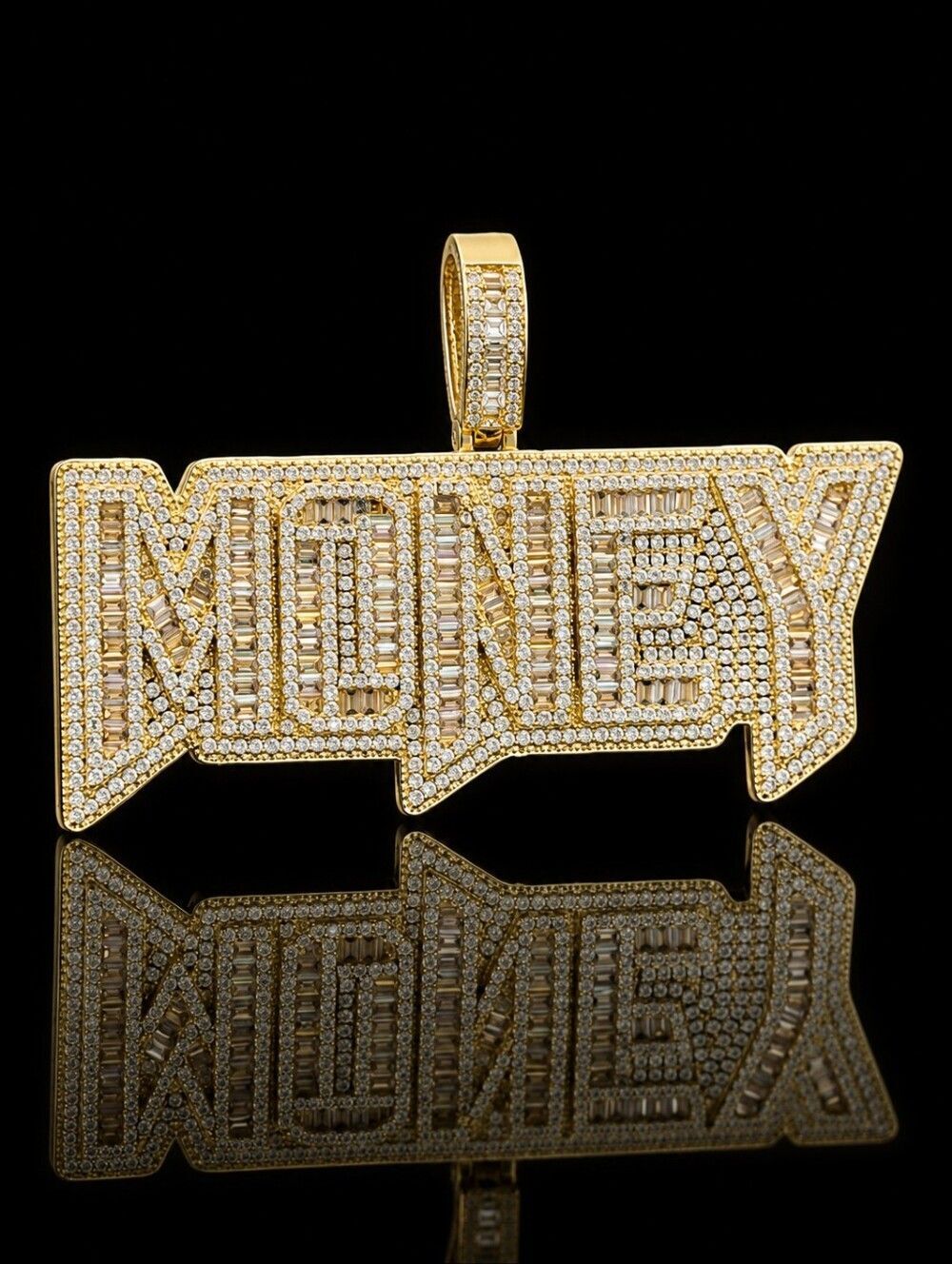 Baguette Money Necklace